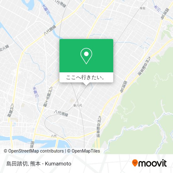 島田踏切地図