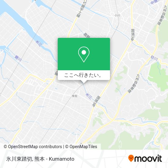 氷川東踏切地図