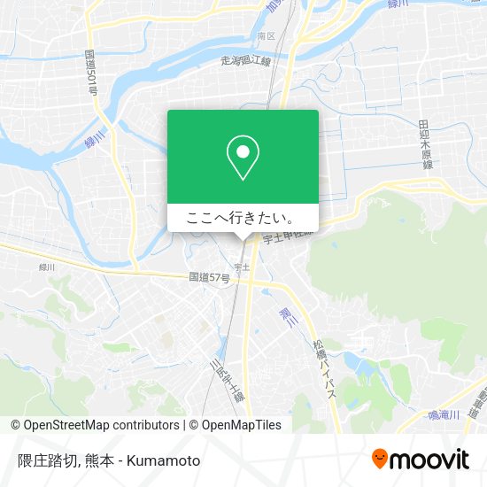 隈庄踏切地図