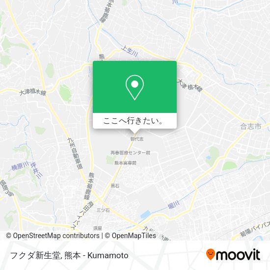 フクダ新生堂地図