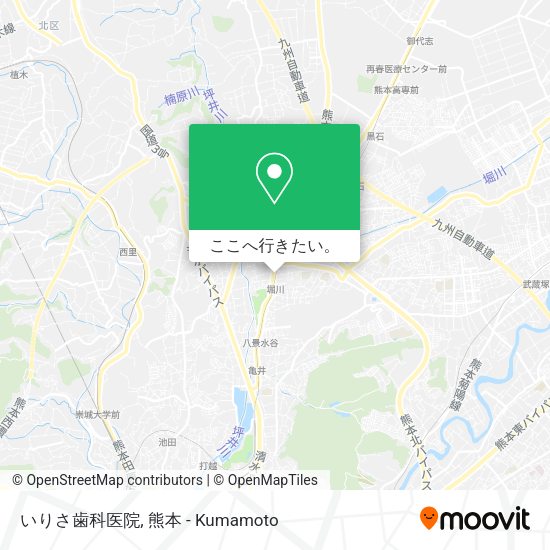 いりさ歯科医院地図