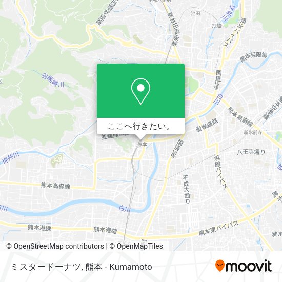 ミスタードーナツ地図