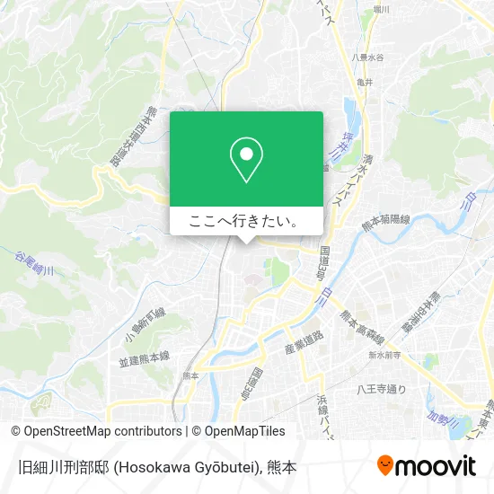 旧細川刑部邸 (Hosokawa Gyōbutei)地図