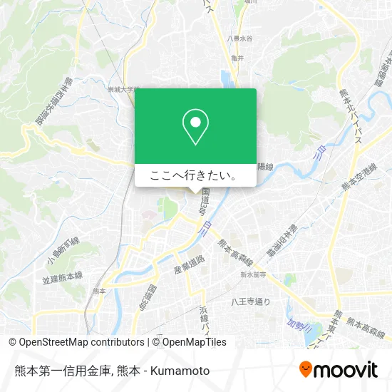 熊本第一信用金庫地図