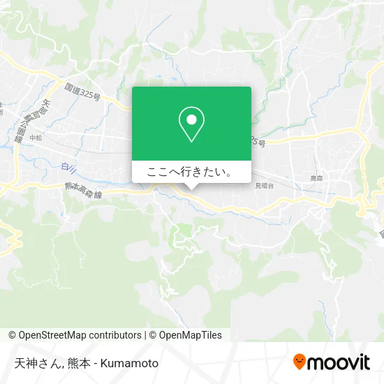 天神さん地図