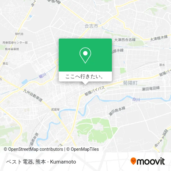 ベスト電器地図