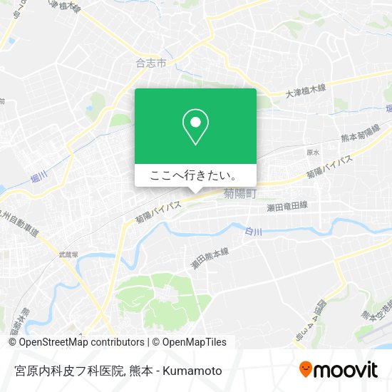 宮原内科皮フ科医院地図