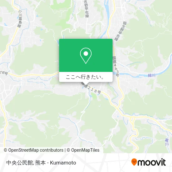 中央公民館地図