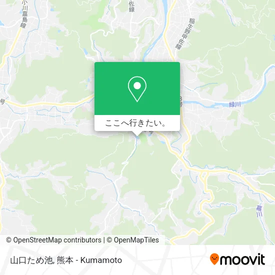 山口ため池地図