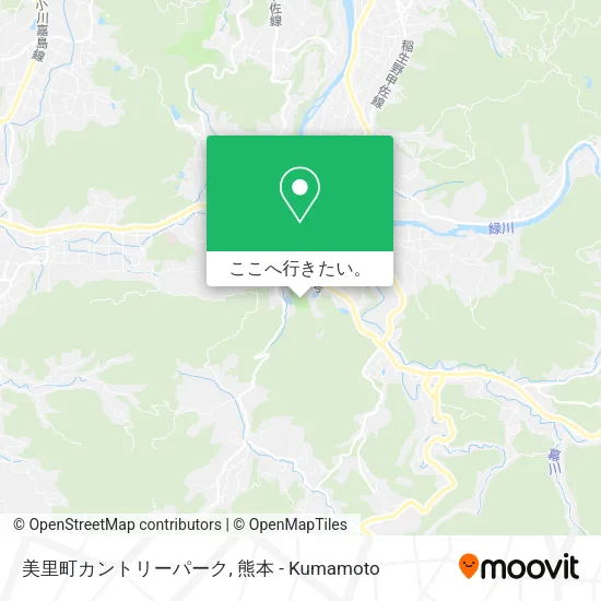 美里町カントリーパーク地図