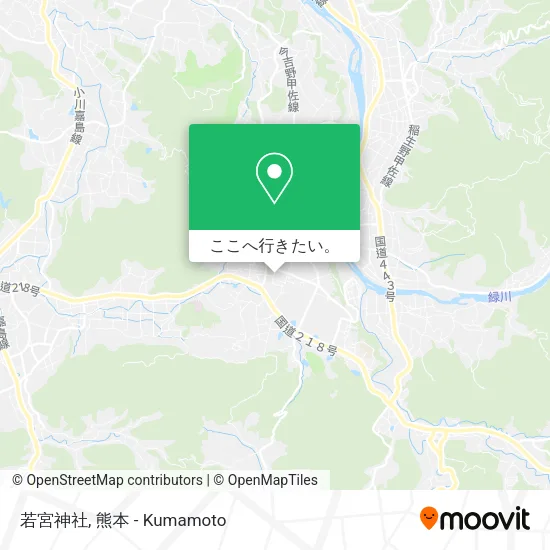 若宮神社地図