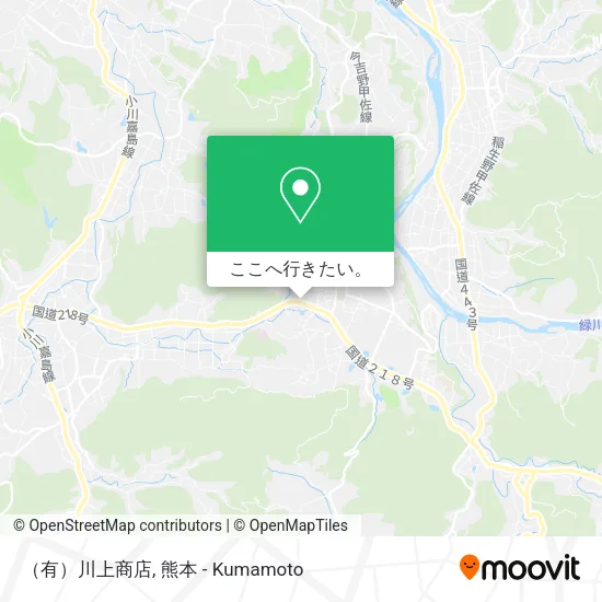 （有）川上商店地図