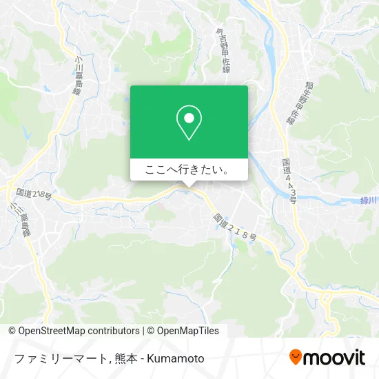 ファミリーマート地図