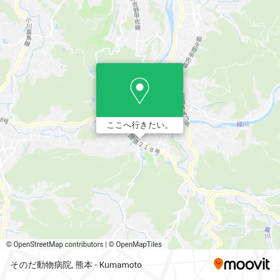 そのだ動物病院地図
