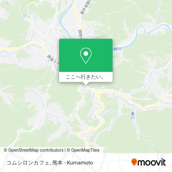 コムシロンカフェ地図
