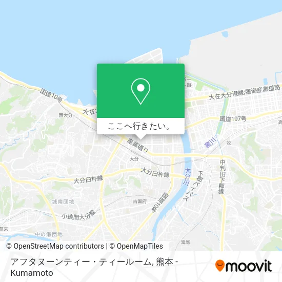 アフタヌーンティー・ティールーム地図