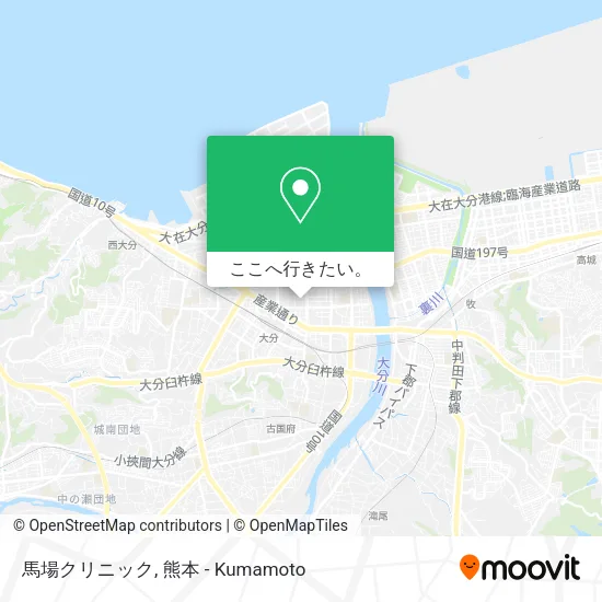馬場クリニック地図