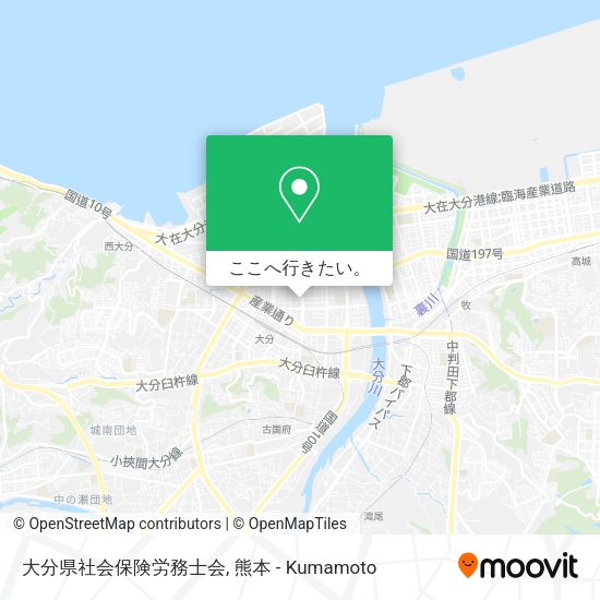 大分県社会保険労務士会地図