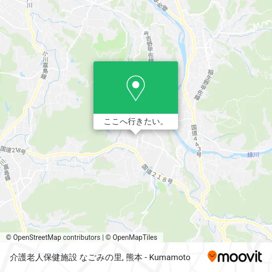 介護老人保健施設 なごみの里地図