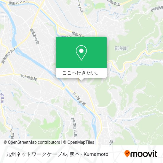 九州ネットワークケーブル地図