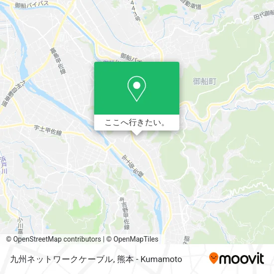 九州ネットワークケーブル地図
