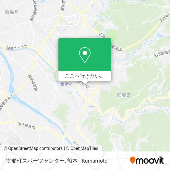 御船町スポーツセンター地図