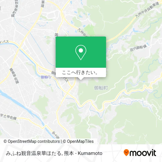みふね観音温泉華ほたる地図