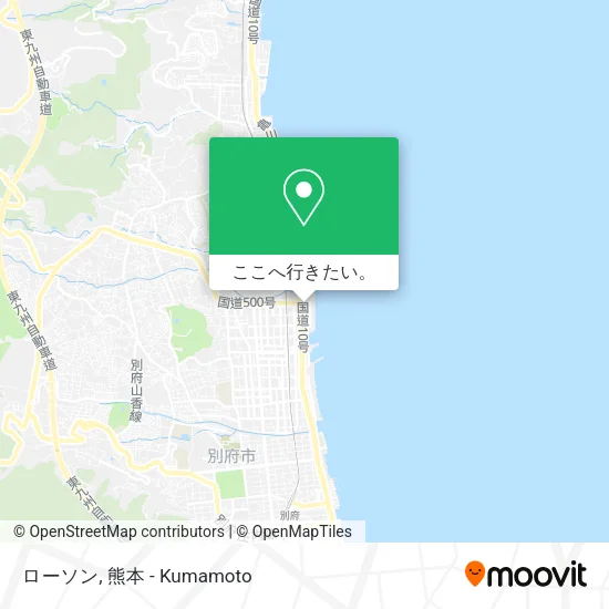 ローソン地図