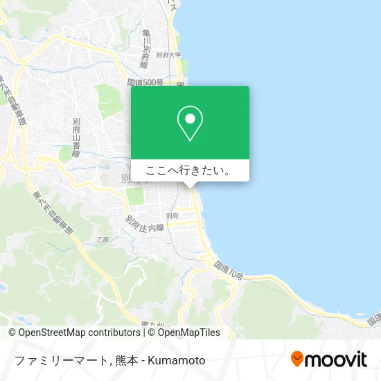 ファミリーマート地図