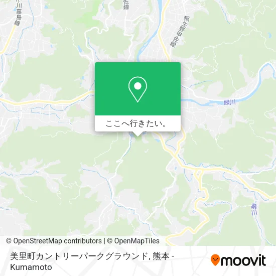 美里町カントリーパークグラウンド地図