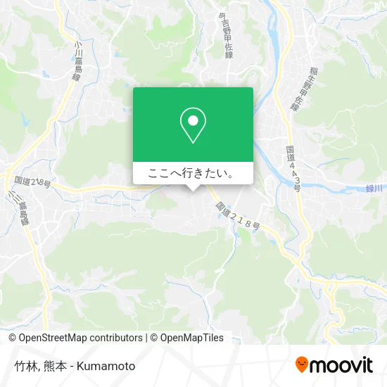 竹林地図