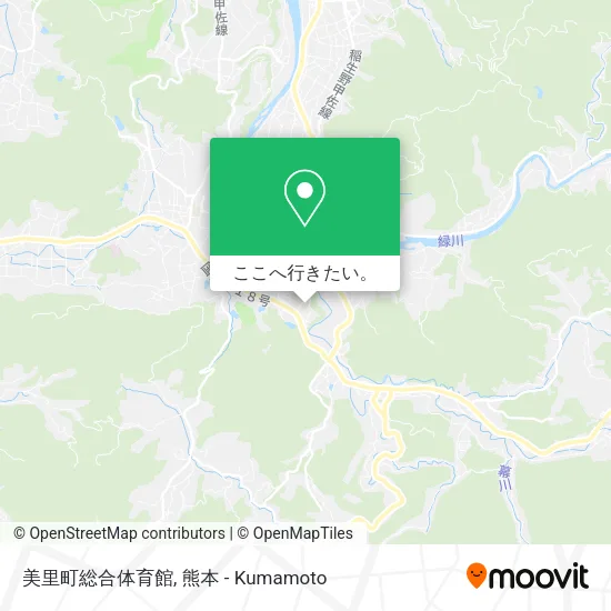 美里町総合体育館地図