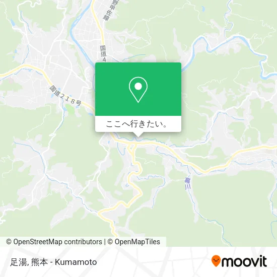足湯地図