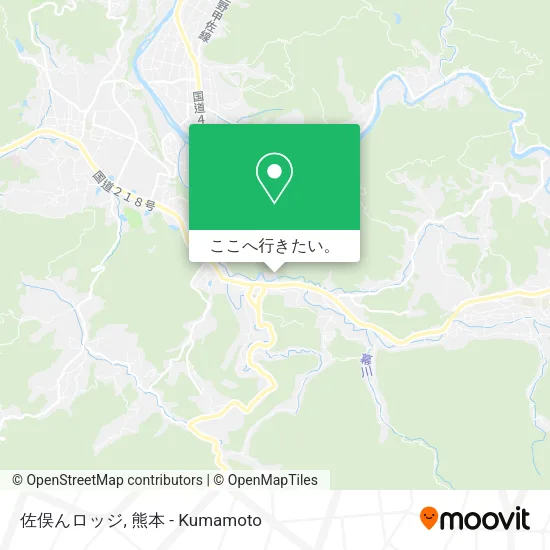 佐俣んロッジ地図