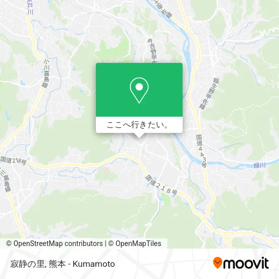寂静の里地図