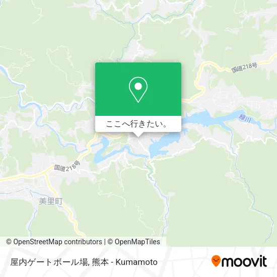 屋内ゲートボール場地図
