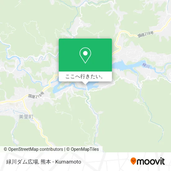 緑川ダム広場地図