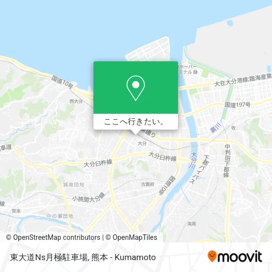 東大道Ns月極駐車場地図
