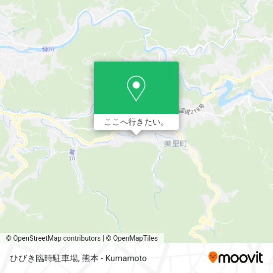 ひびき臨時駐車場地図
