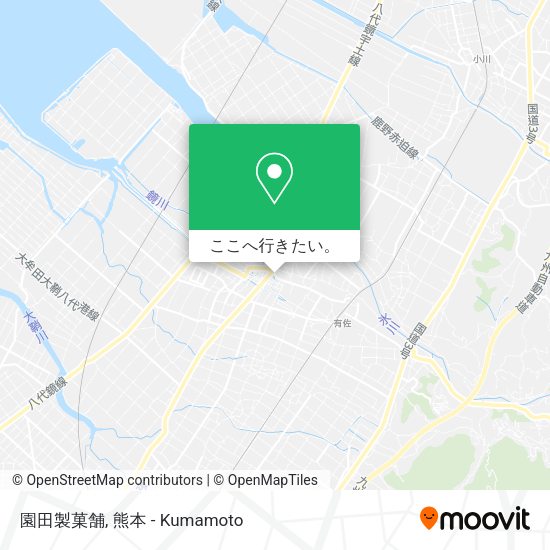 園田製菓舗地図