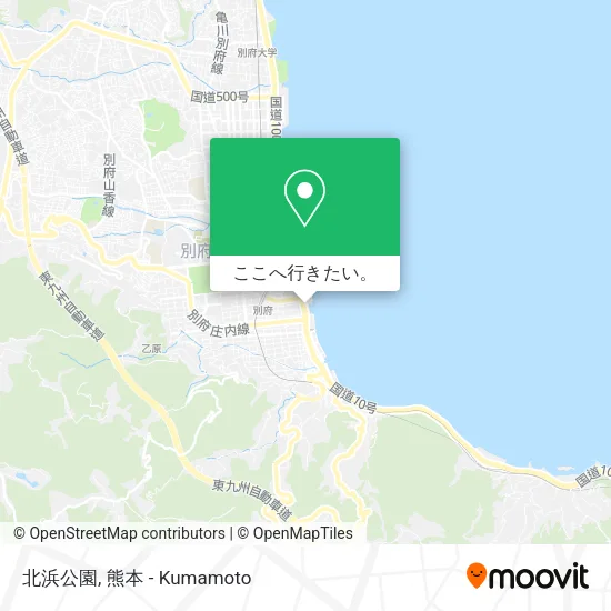 北浜公園地図