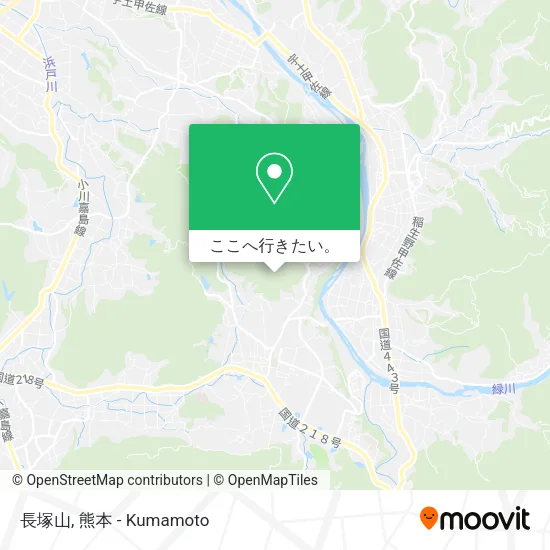 長塚山地図