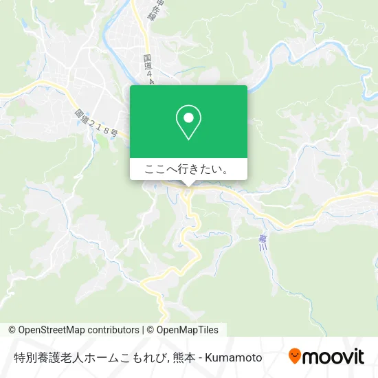 特別養護老人ホームこもれび地図