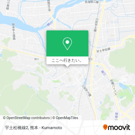 宇土松橋線2地図