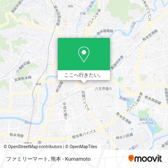 ファミリーマート地図