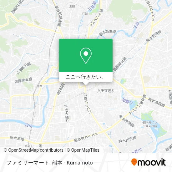 ファミリーマート地図