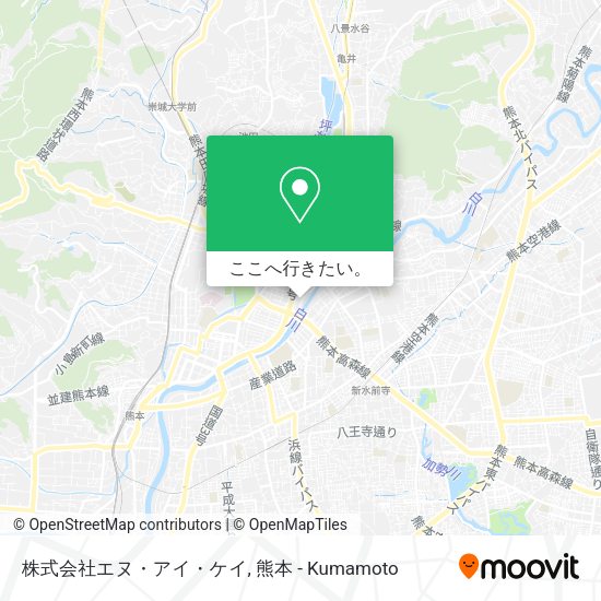 株式会社エヌ・アイ・ケイ地図