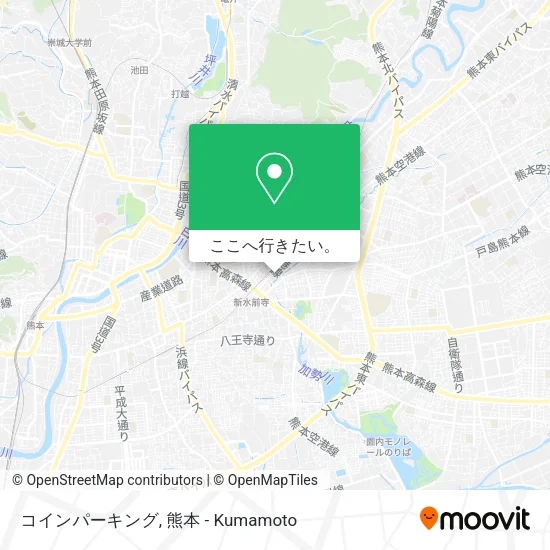 コインパーキング地図