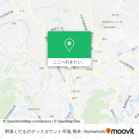 野菜くだものディスカウント市場地図
