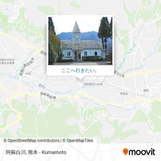 阿蘇白川地図